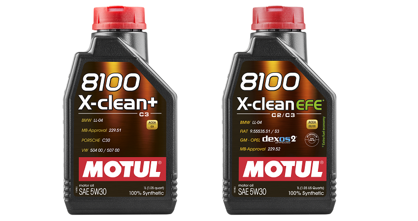 Engine Oil MOTUL 8100 X-CLEAN EFE C2/C3 5W30 20L